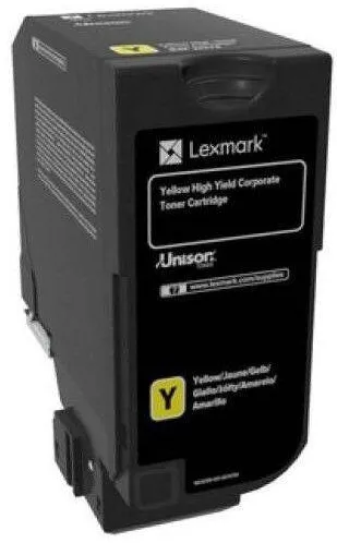 Toner imprimanta Lexmark 84C2HYE Yellow
