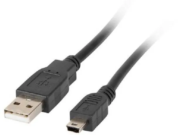 LANBERG Lanberg cable USB 2.0 mini AM-BM5P 1.8m black