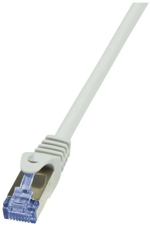 Accesoriu Retea Logilink Patchcord Cablu Cat.6A 10G S/FTP PIMF PrimeLine 2m gri