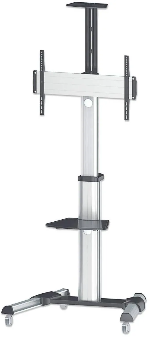 Suport TV / Monitor MANHATTAN Stand pe rotile pentru TV LCD/LED/PDP 37''-70'' 50kg VESA PIVOT inclin