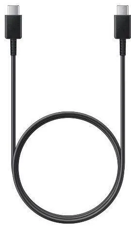 Cablu de date Samsung EP-DA705BBEGWW, USB-C - USB-C, 1m, Black