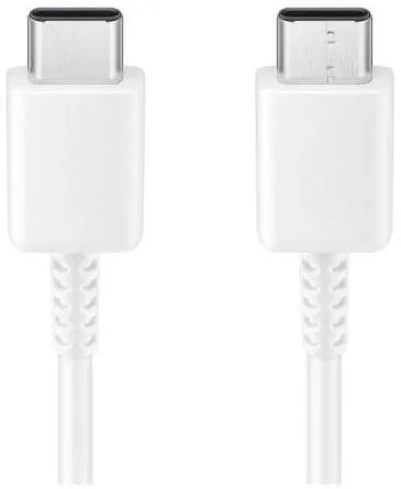 Cablu de date Samsung EP-DA705BWEGWW, USB-C - USB-C, 1m, White