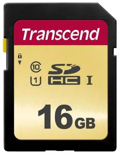 Card de Memorie Transcend SDC500S SDHC, 16GB, Clasa 10