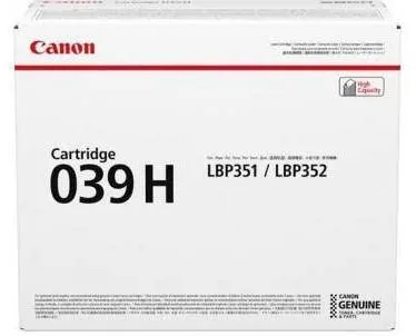 Toner imprimanta Canon CRG039H Black