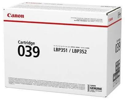 Toner imprimanta Canon CRG039 Black