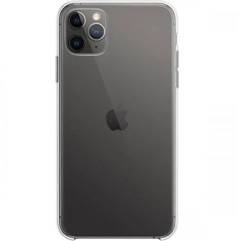 Capac protectie spate Apple Clear Case pentru iPhone 11 Pro Max, Transparent