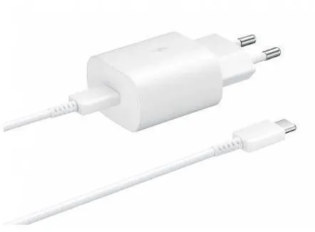 Incarcator retea Samsung 1x USB + Cablu USB-C, 3.1A, White