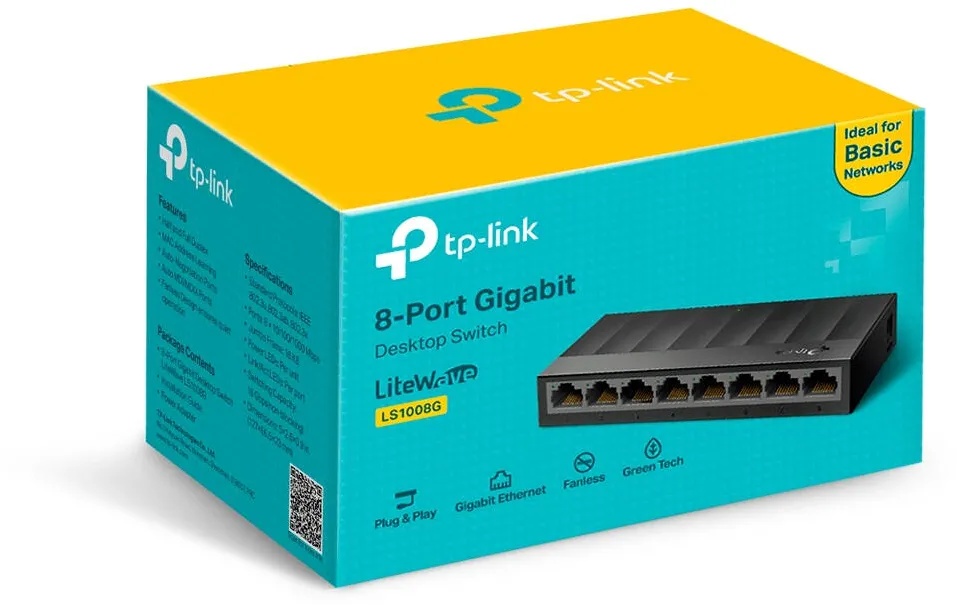 Switch TP-Link Gigabit LS1008G