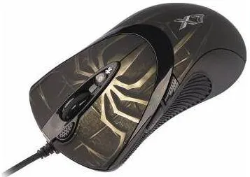 Mouse A4Tech Gaming XGame Oscar X747 Brown Fire USB Negru