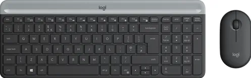 Kit Periferice LOGITECH MK470 Slim Wireless Combo Graphite