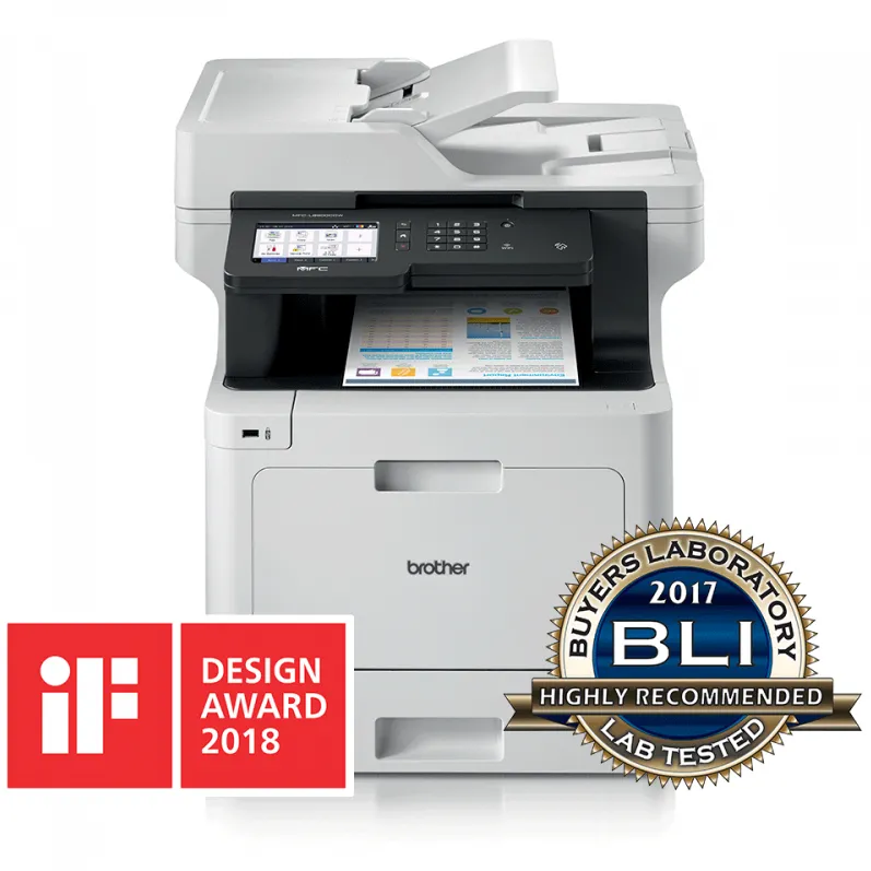 Imprimanta multifunctionala Brother MFC-L8900CDW, Laser color, format A4, fax, retea, Wi-Fi, duplex
