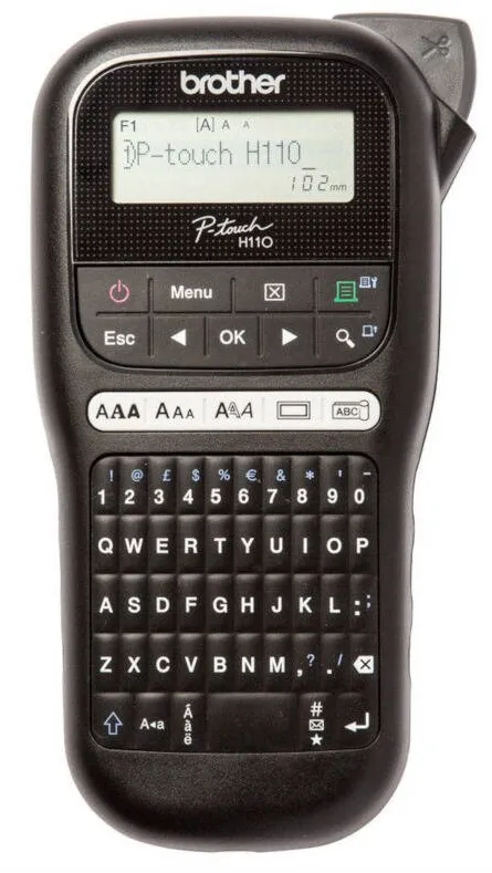 Imprimanta termica Brother PT-H110, Termic, Monocrom, Banda 12 mm