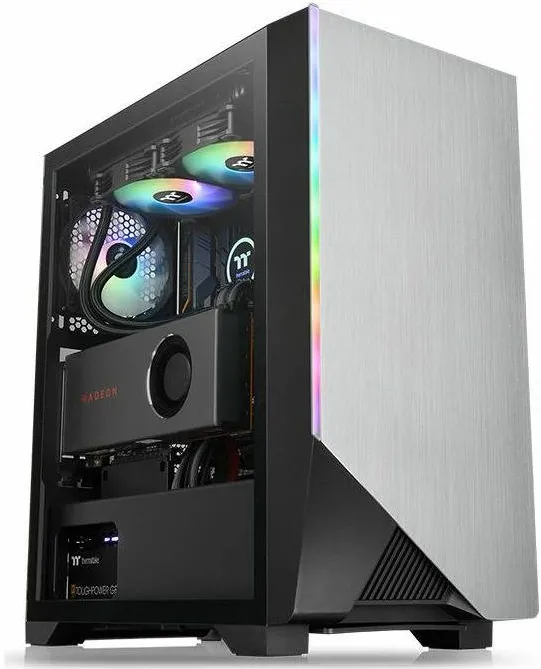 Carcasa PC Thermaltake H550 TG ARGB Silver
