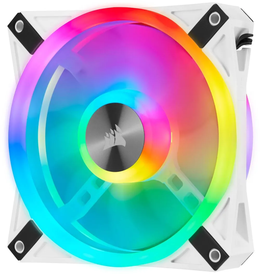 Corsair Ventilator iCUE QL120 White RGB 120mm