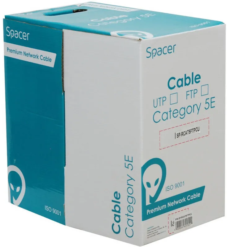 Accesoriu Retea Spacer Cablu retea FTP cat5E, Cupru-Aluminiu, Rola 305m