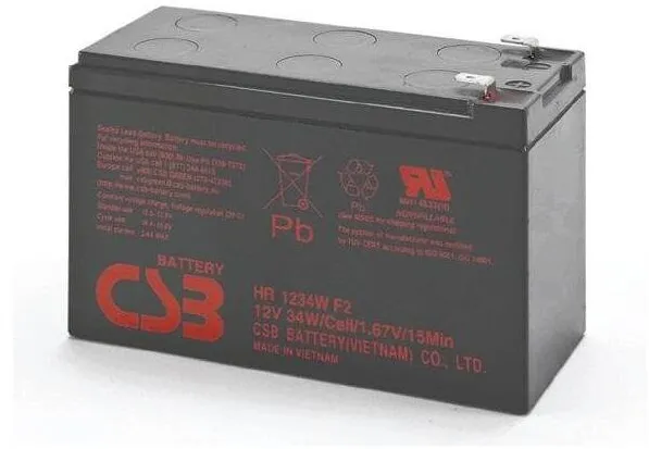 CSB BATTERY Accesoriu UPS Baterie UPS HR1234WF2 12V 9Ah