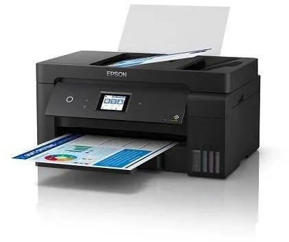 Imprimanta multifunctionala Epson EcoTank L14150 InkJet CISS, Color, Format A3, Duplex, Fax, Retea, WiFi
