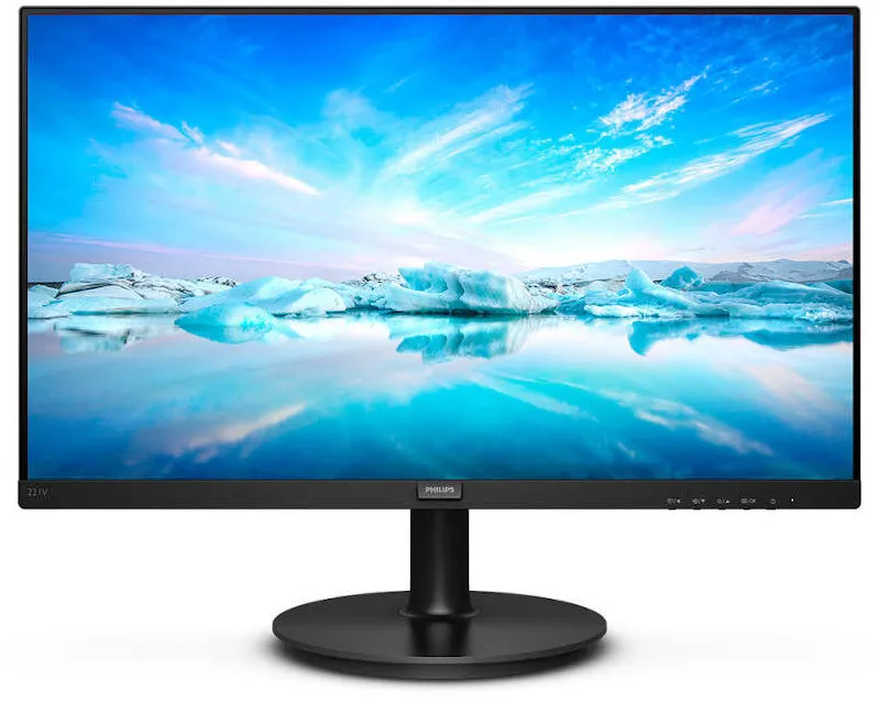 Monitor Philips LED 221V8A 21.5 inch 4 ms Negru 75 Hz