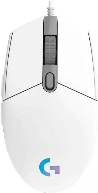 Mouse LOGITECH Gaming G203 Lightsync RGB White