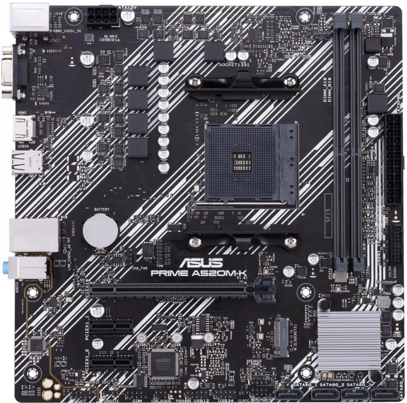 Placa de Baza Asus PRIME A520M-K
