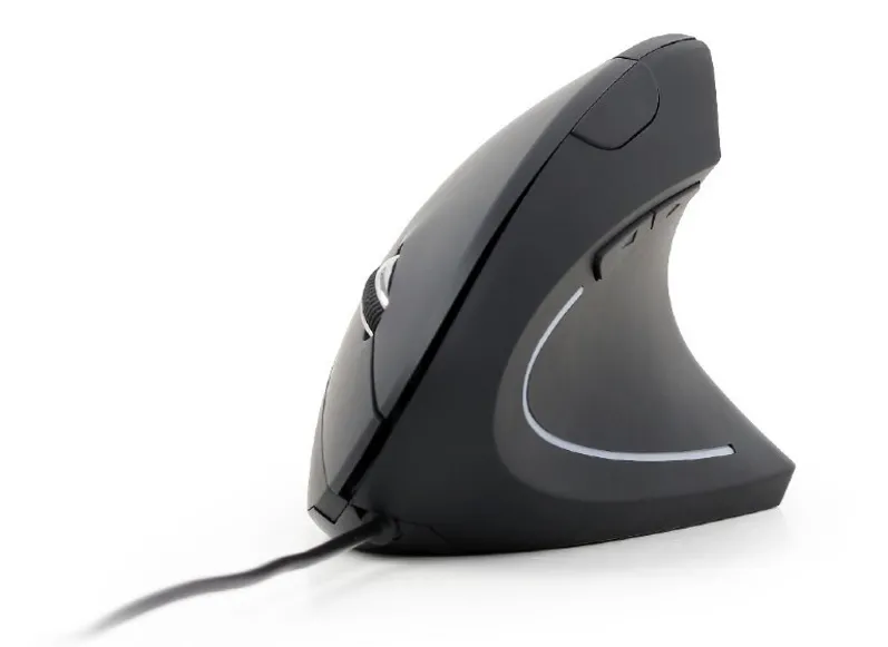Mouse Gembird MUS-ERGO-01 Black Right-Handed
