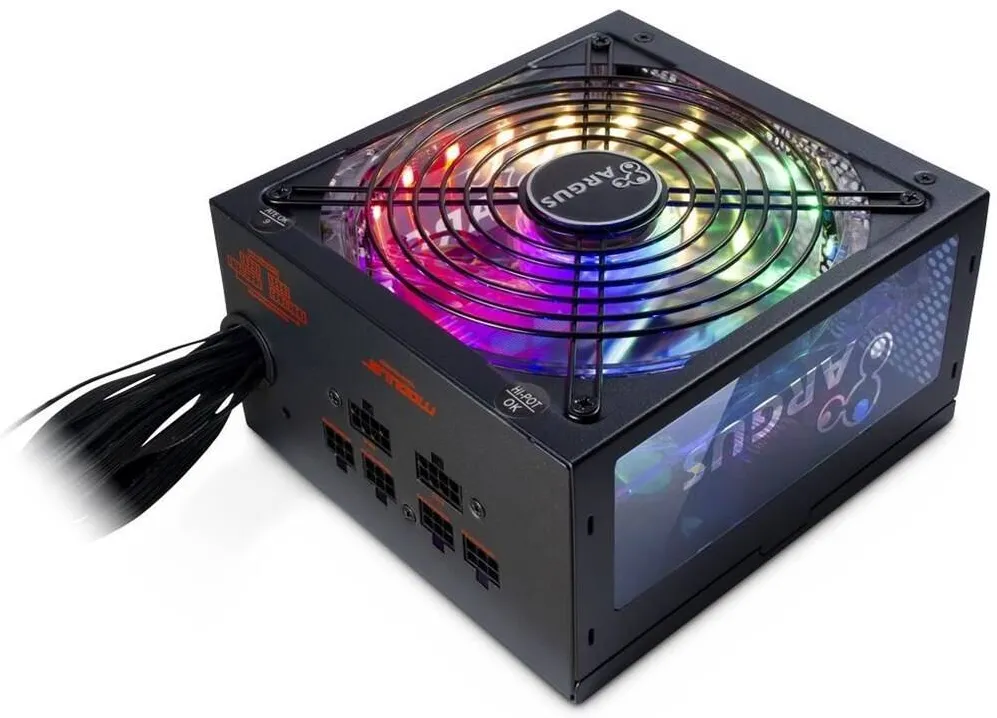 Sursa PC Inter-Tech Argus RGB-650W CM II, 80+ Gold, 650W