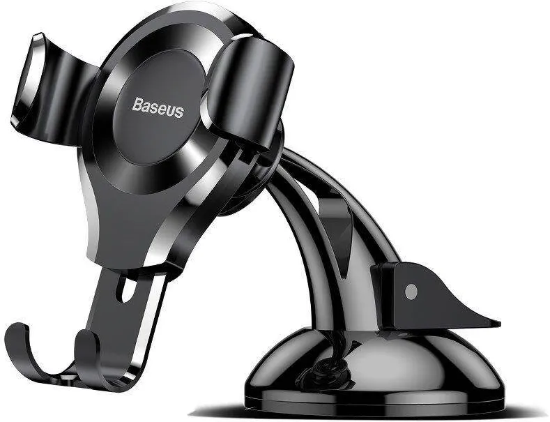 Baseus Gravity car mount Baseus Osculum for phone (black)