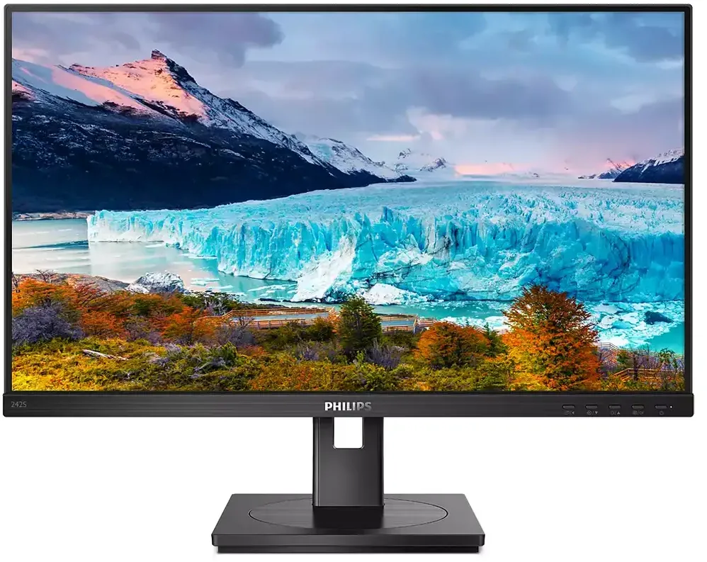 Monitor Philips 242S1AE 23.8 inch 4 ms Negru 75 Hz