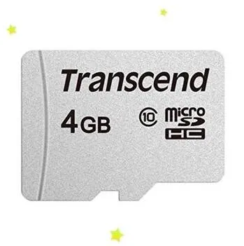 Card de Memorie Transcend 4GB microSDHC 300S
