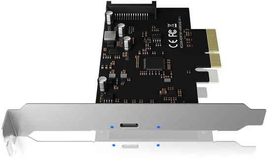 Adaptor RaidSonic ICY BOX USB-C to PCIe 4x/8x/16x