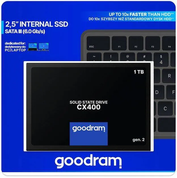 SSD GOODRAM CX400 G2 1TB SATA-III 2.5 inch