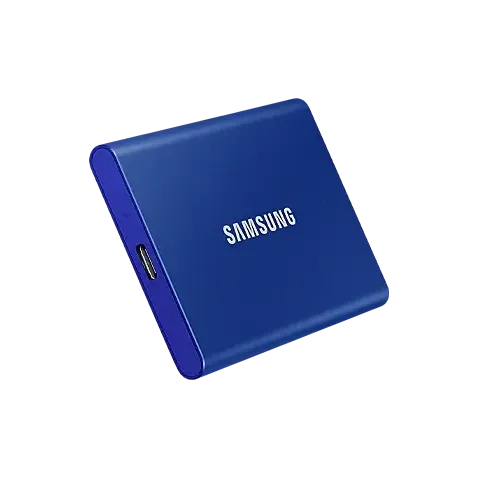 SSD Extern Samsung Portable T7 Blue 2TB USB 3.2 tip C