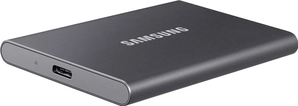 SSD Extern Samsung Portable T7 Titan Grey 2TB USB 3.2 tip C