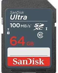 Card de Memorie SanDisk Ultra 64GB SDXC 100MB/s