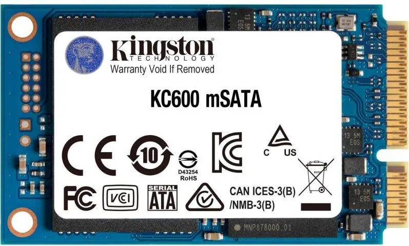 SSD Kingston KC600 256GB SATA-III mSATA