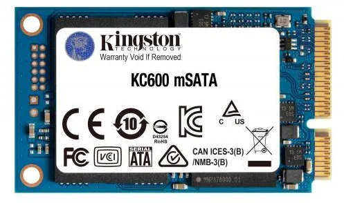 SSD Kingston KC600 1TB SATA-III mSATA
