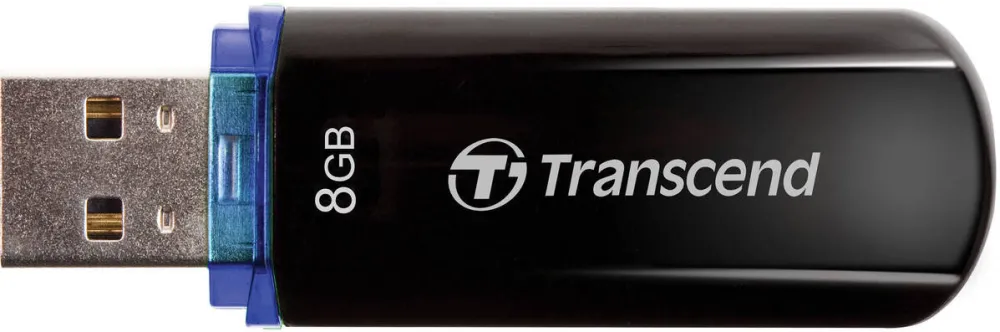 Memorie USB Transcend JetFlash 600 8GB USB2.0 Blue Read 32 MByte/s Write 12 MByte/s