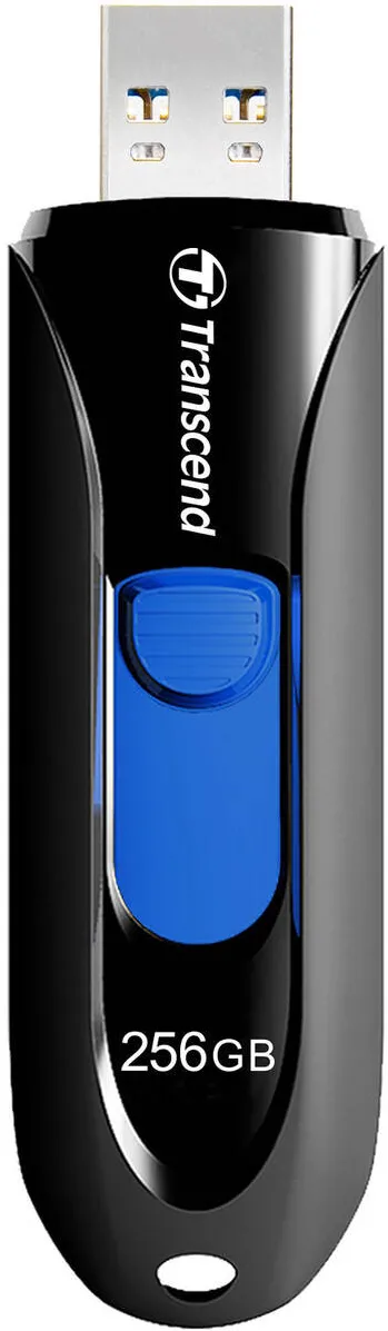 Memorie USB Transcend 256GB USB3.0 Pen Drive Capless Black