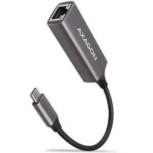 Placa de Retea AXAGON 1x USB 3.2 Tip C Male - 1x RJ-45 Female Gri