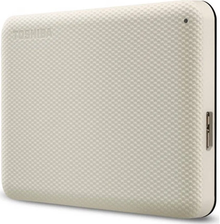 Hard Disk Extern Toshiba Canvio Advance 4TB, 2.5 inch, USB 3.2 White
