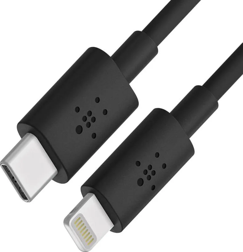 BELKIN Cablu Date LIGHTNING TO USB-C 1.2M, BLK