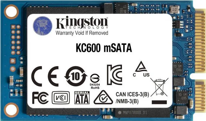 SSD Kingston KC600 512GB SATA-III mSATA