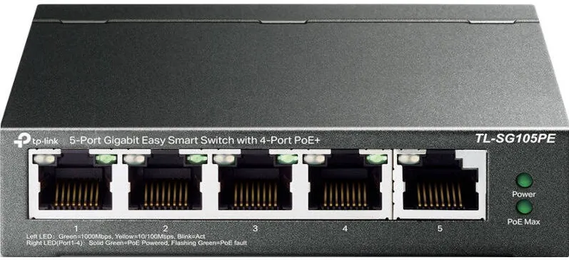 Switch TP-Link Gigabit TL-SG105PE