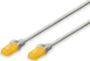 Accesoriu Retea Assmann CAT 6A U-UTP patch cable Cu LSZH AWG 26/7 10m Gri