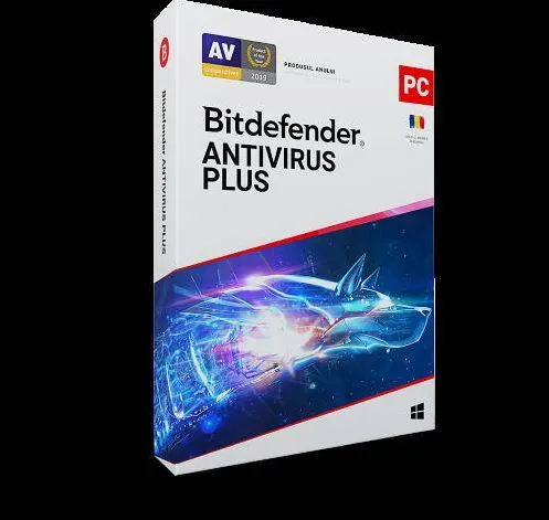 Software Securitate Bitdefender Antivirus Antivirus Plus, 1 Dispozitiv, 1 An, Licenta noua, Retail