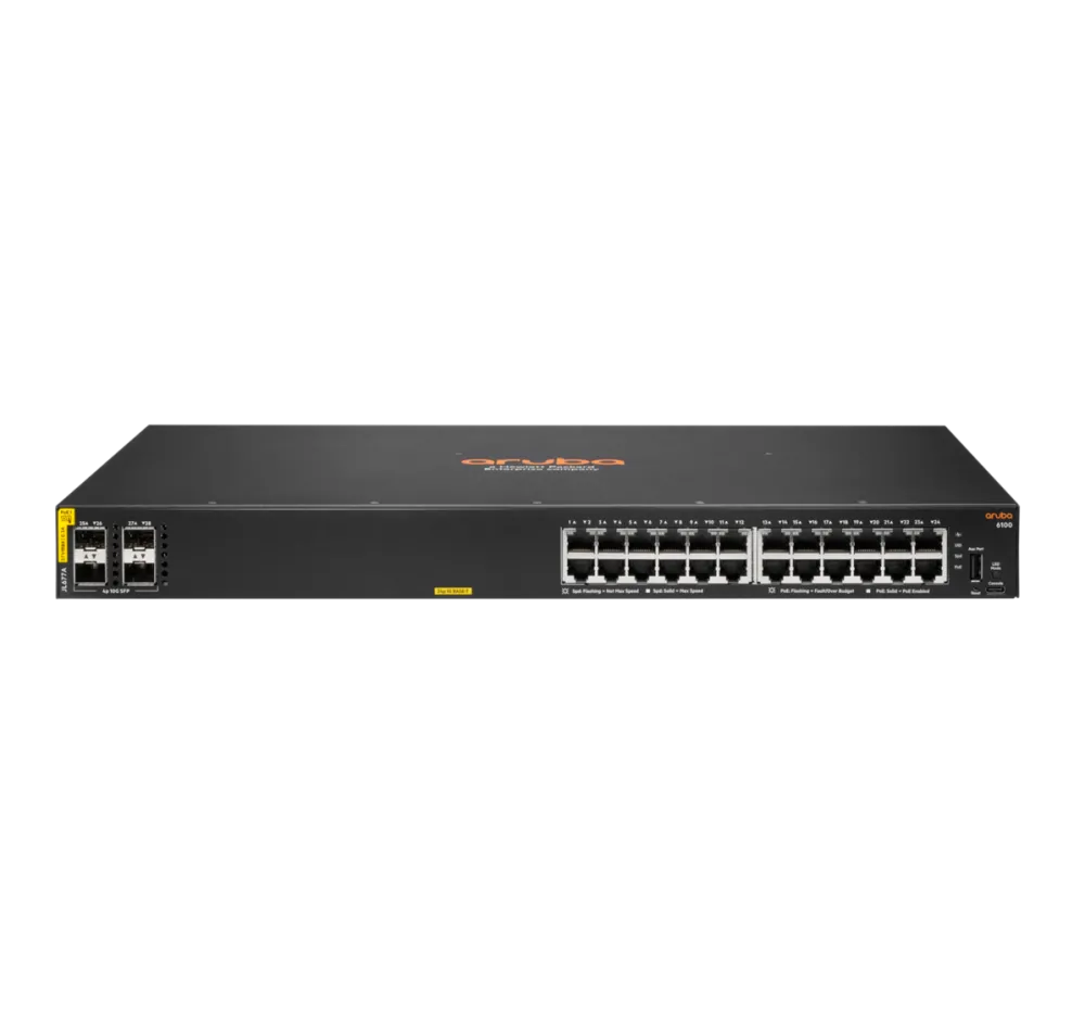 Switch HP Aruba Networks JL677A 6100 370W