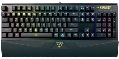 Tastatura Gamdias Gaming Hermes P1 RGB Black Switch Mecanica