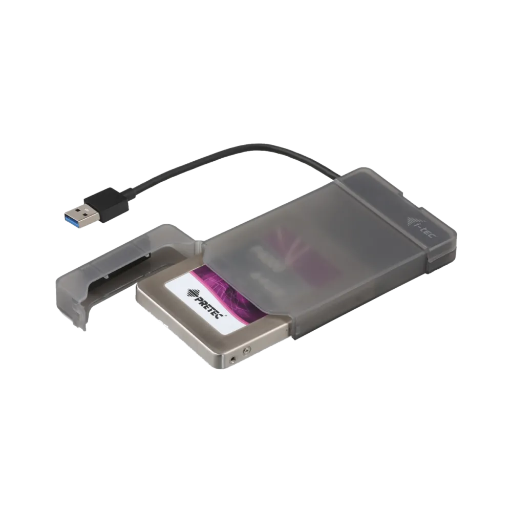 Rack I-TEC MySafe USB 3.0 Easy 6.4 cm/2.5 pentru SSD, Negru