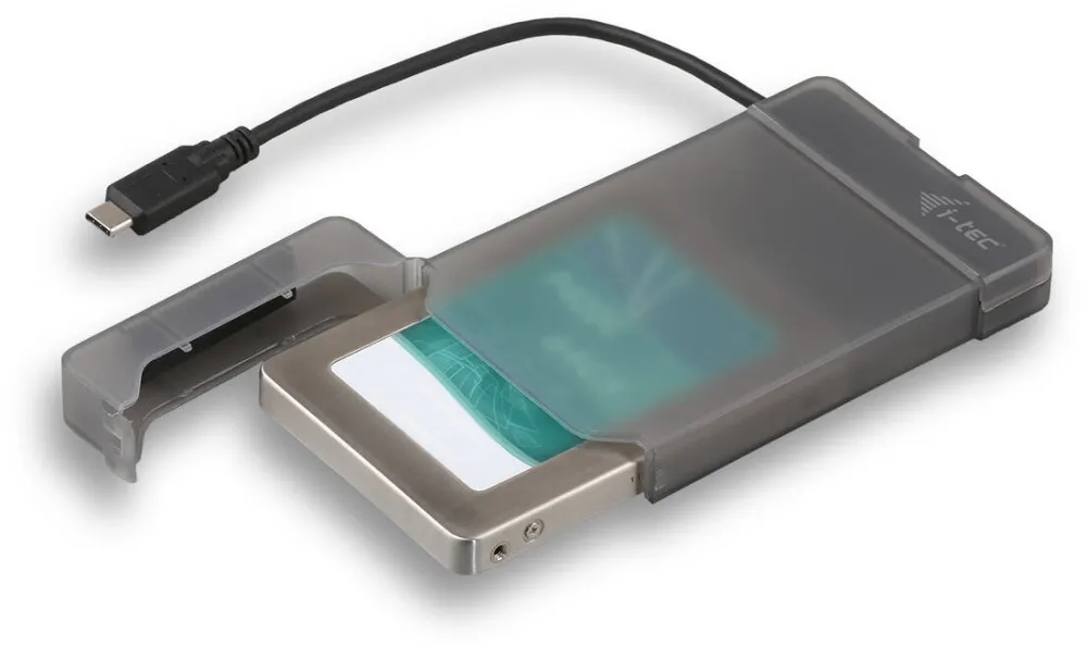 Rack I-TEC MySafe USB-C 3.1 2.5 pentru SATA HDD SSD
