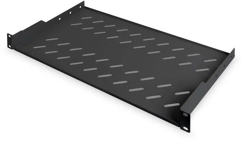 Accesoriu Retea Assmann Tray 19inch for wall mount RAL9005 black 483x250x44mm